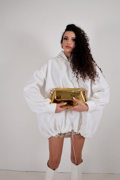 Felpa Extra Over - Bianco