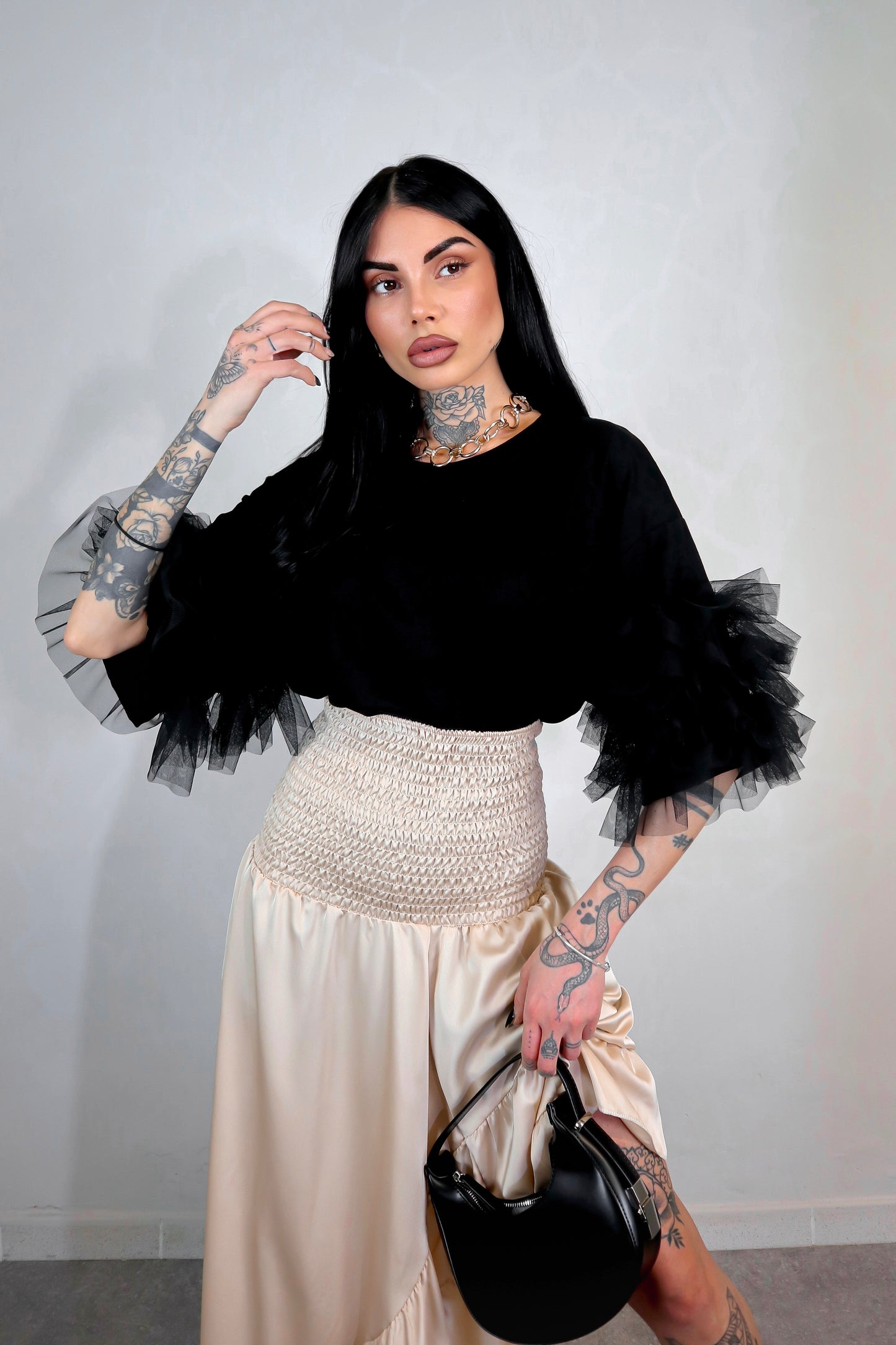 Gonna Bonita - Beige