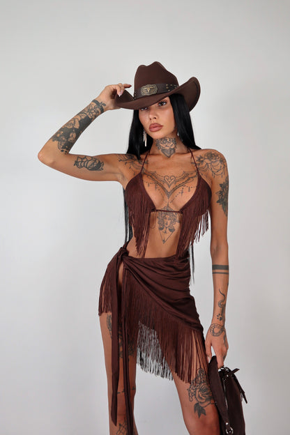 Set bikini Filipa - Marrone