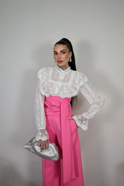 Pantalone Palazzo Jasmine - Rosa