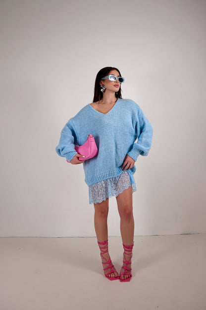 Maglione Polly - Azzurro