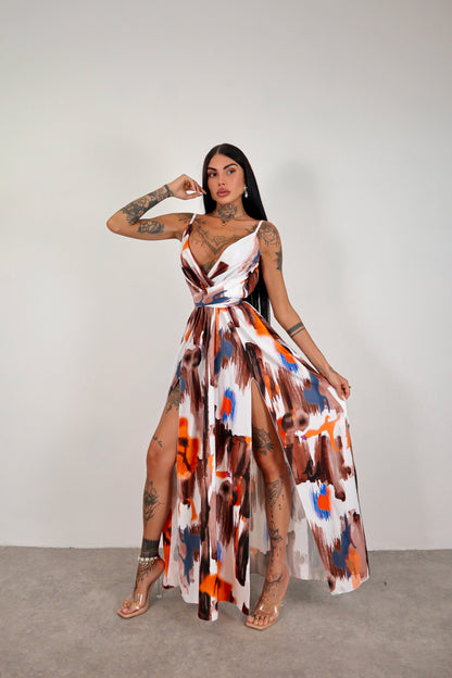 Abito Malena - Arancione