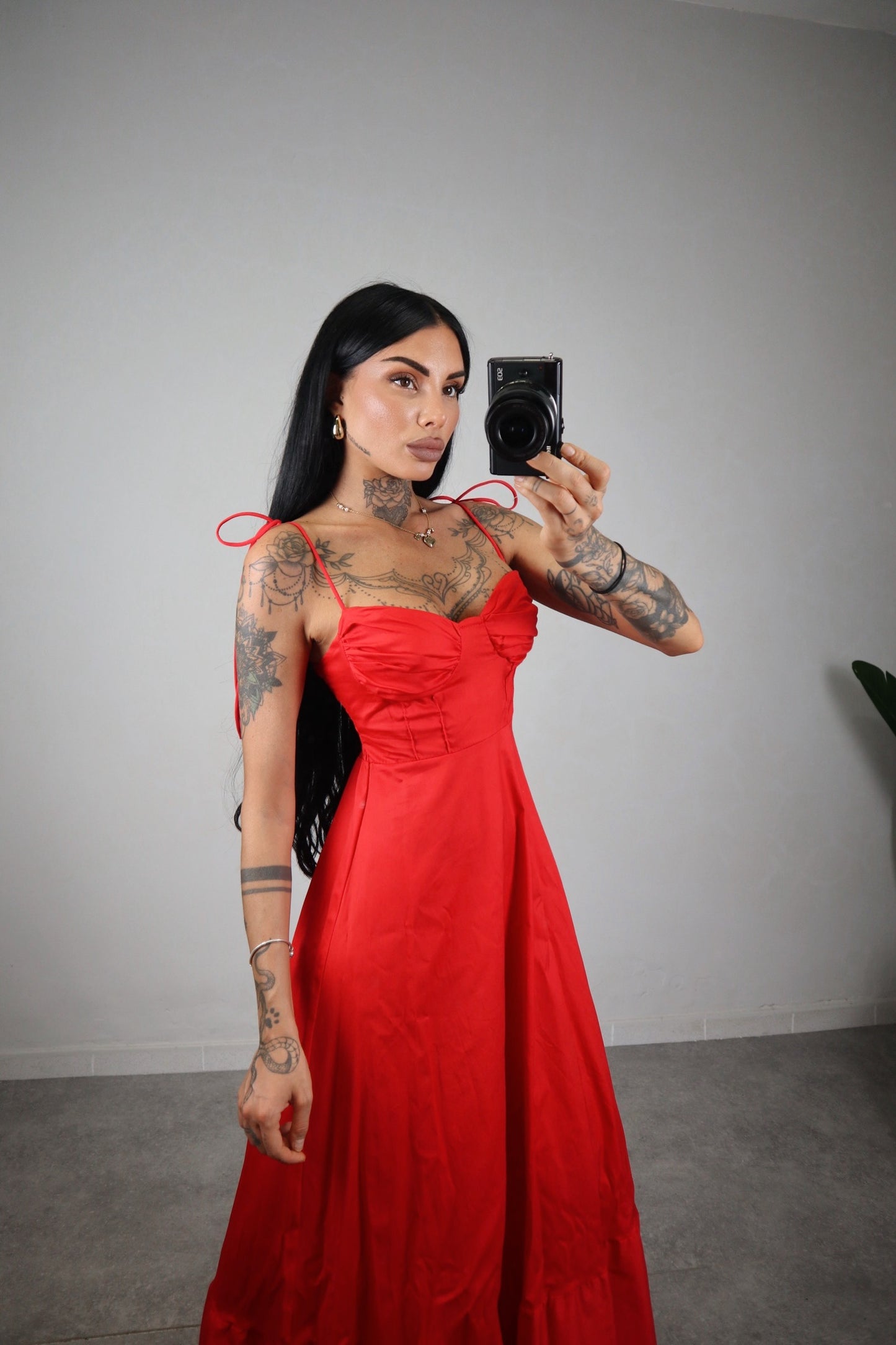 Abito Nadia - Rosso