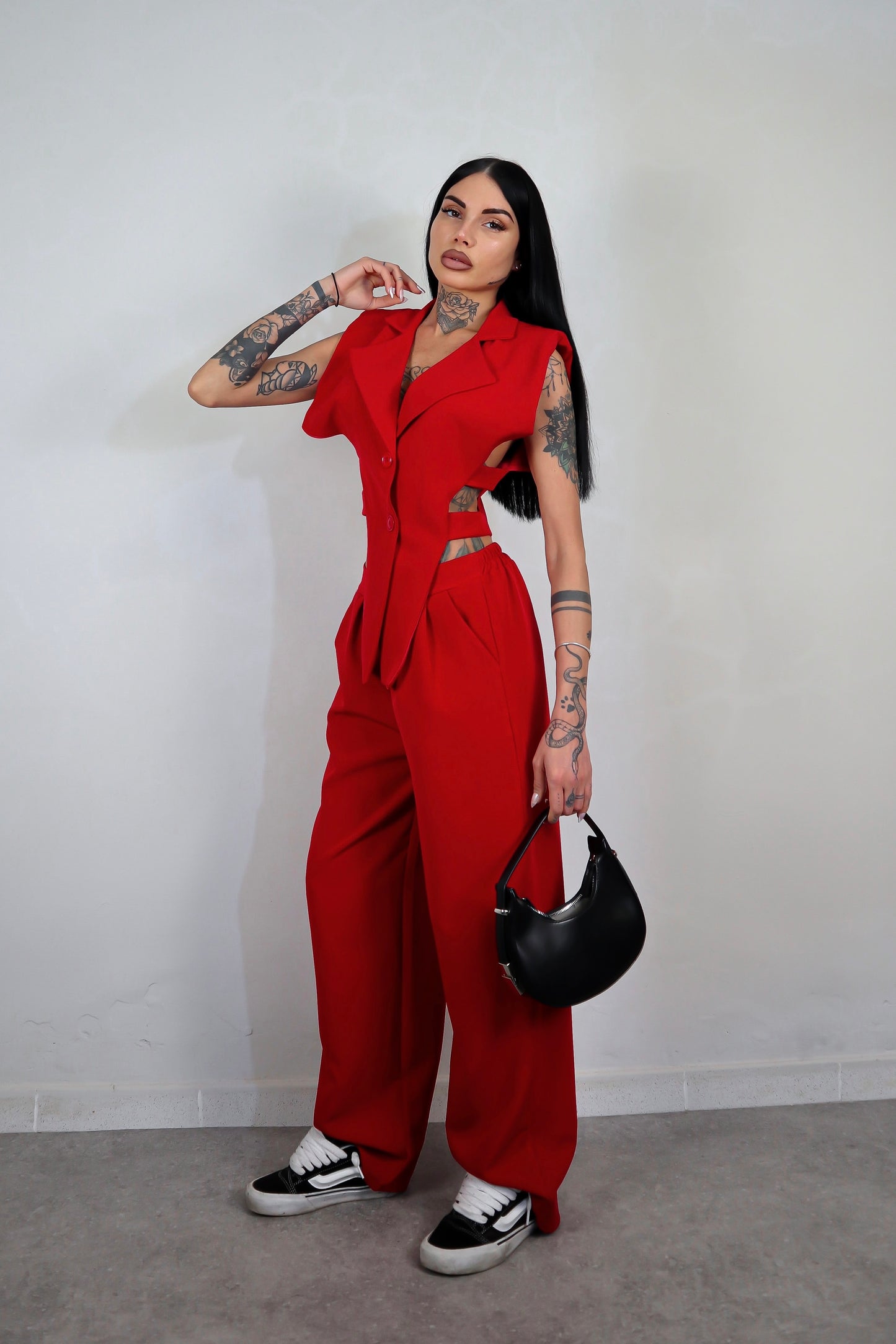 Tailleur Viper - Rosso