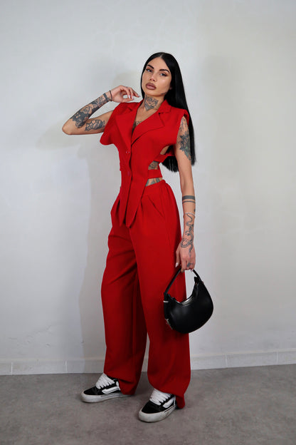 Tailleur Viper - Rosso