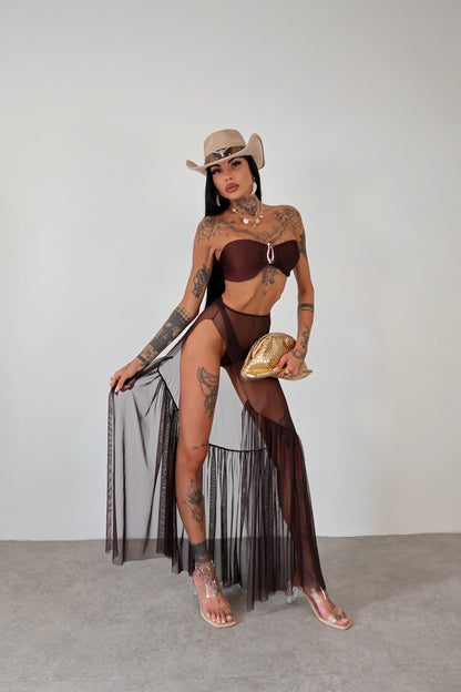 Set bikini Ashlie - Marrone
