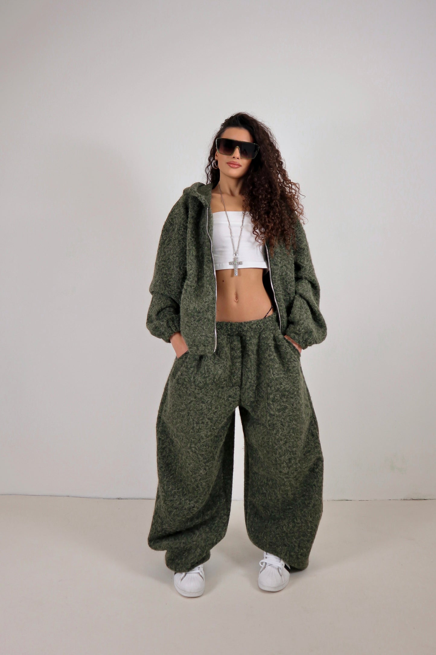 Completo Tuta Candy - Verde Militare