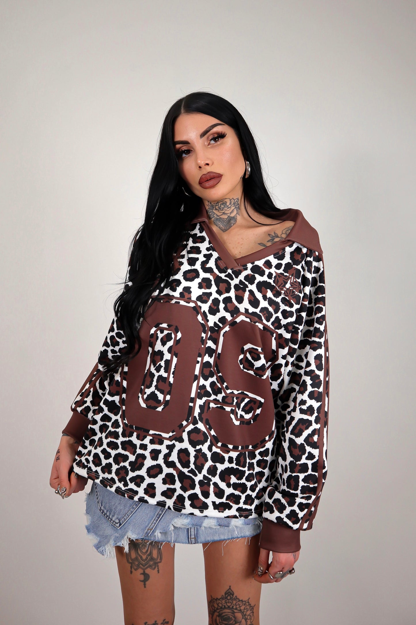 Maglia Football Leo - Marrone