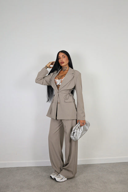 Tailleur Nadia - Tortora