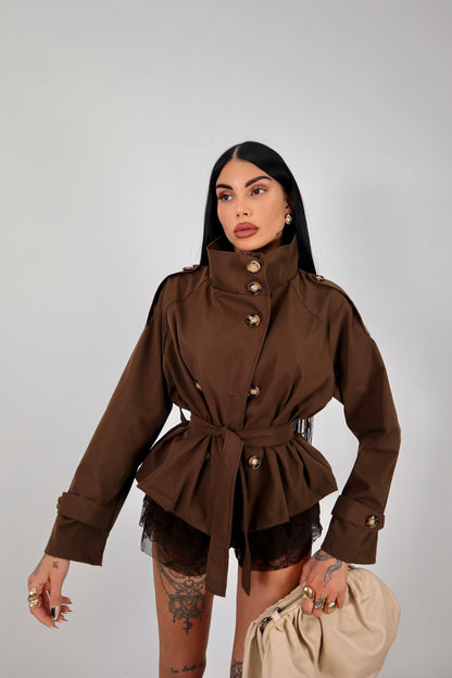Trench Brooklyn - Marrone