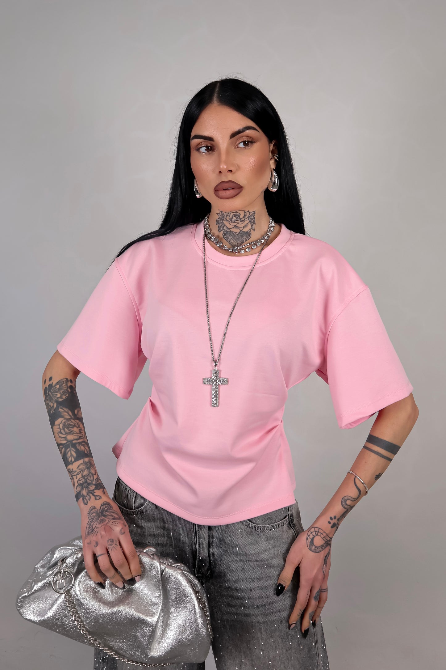 Maglia Punto Vita - Rosa