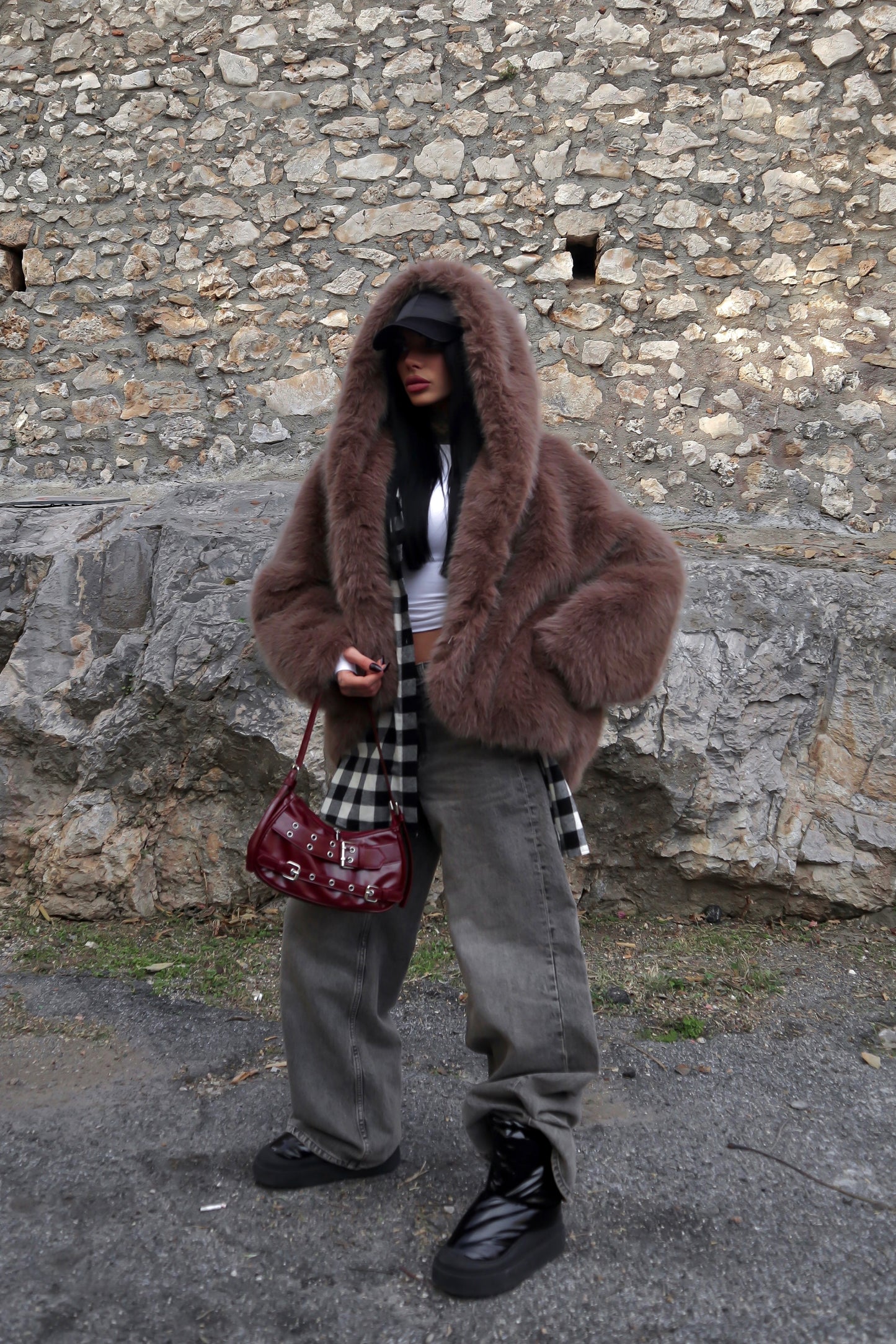 Pelliccia Alaska - Marrone