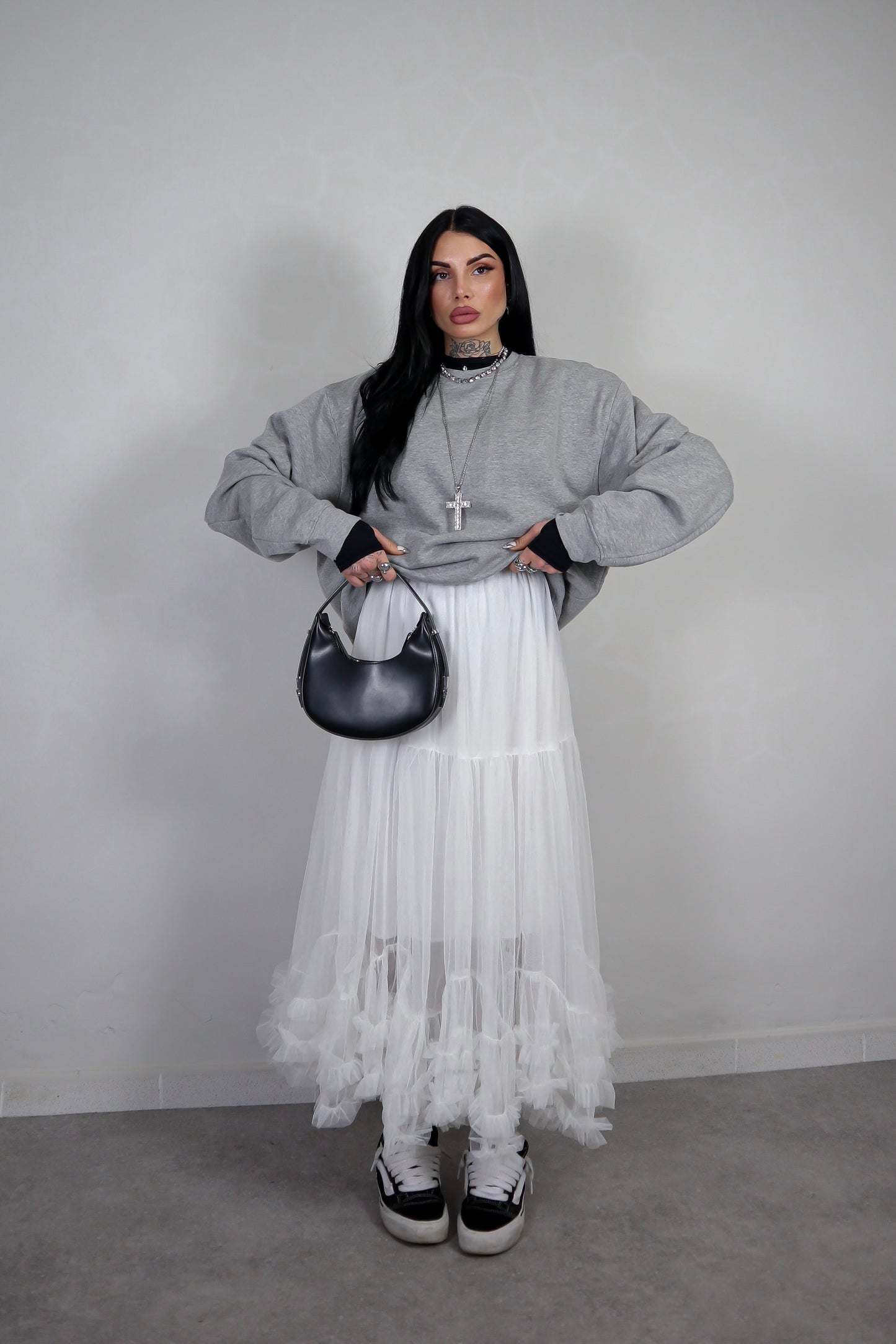 Gonna Tulle Eloise - Bianco