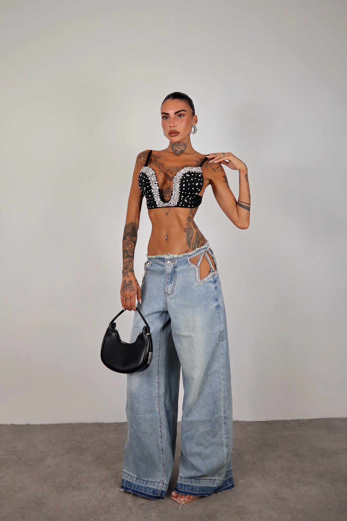 Jeans cut out Star