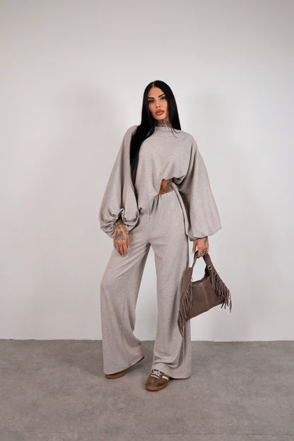 Completo in maglia Isadora -  Sabbia