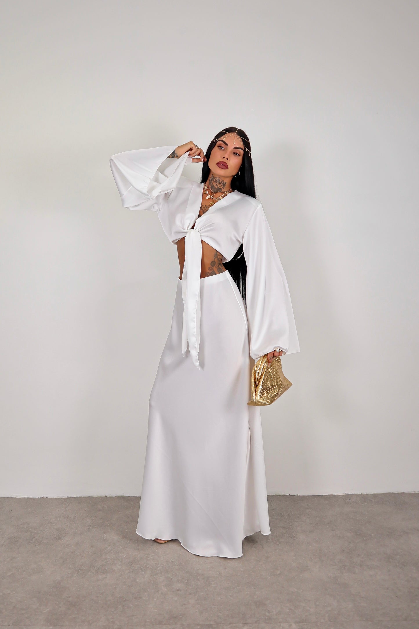 Completo Nadeen - Bianco
