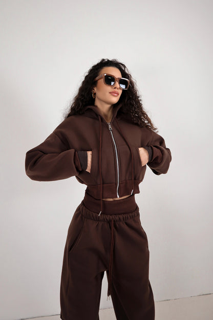 Completo Tuta Tris - Marrone