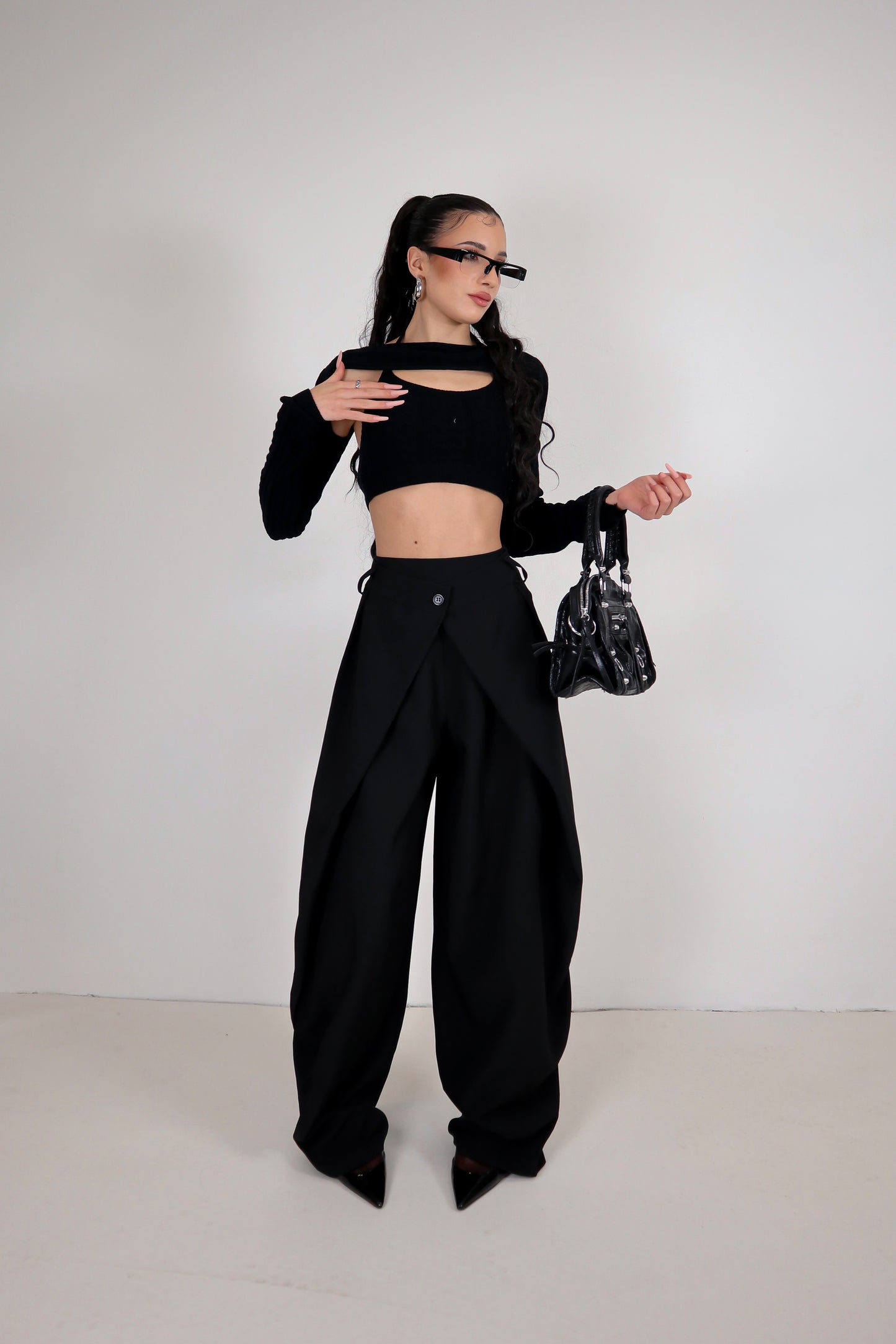 Pantalone Agata - Nero