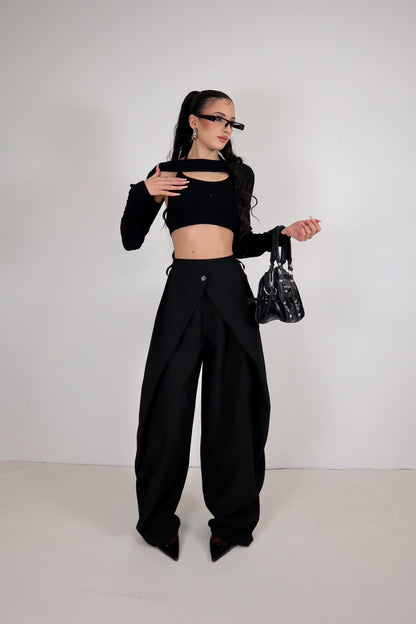 Pantalone Agata - Nero