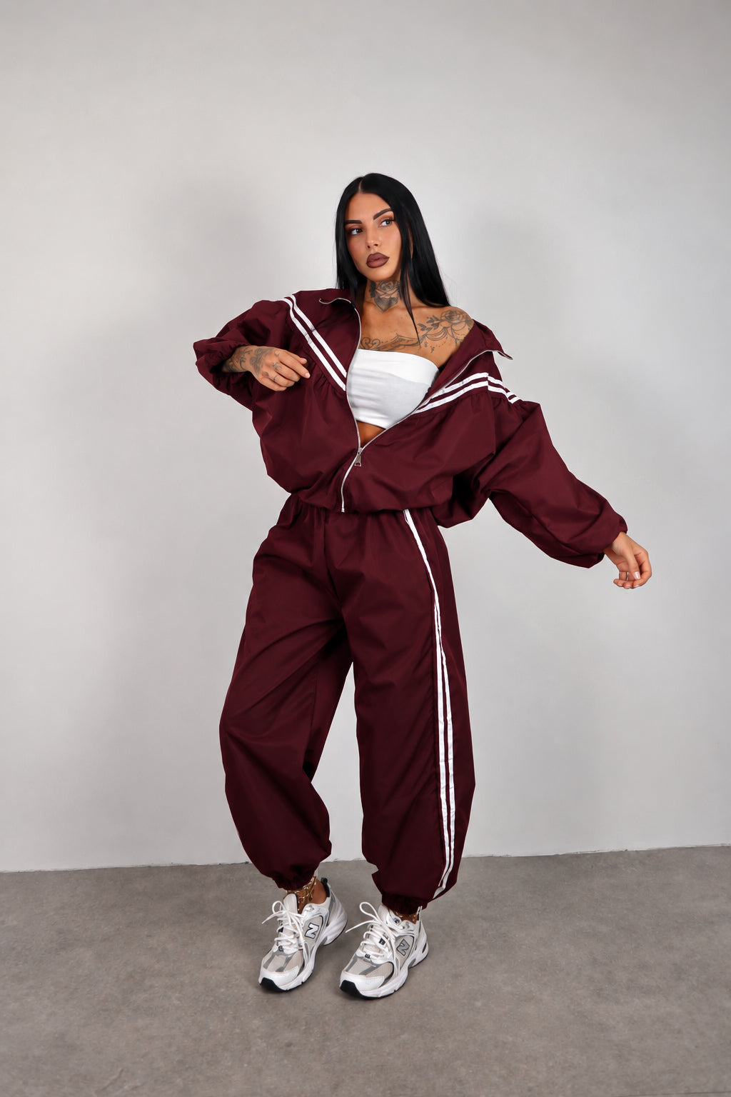Completo tuta Dunia - Burgundy