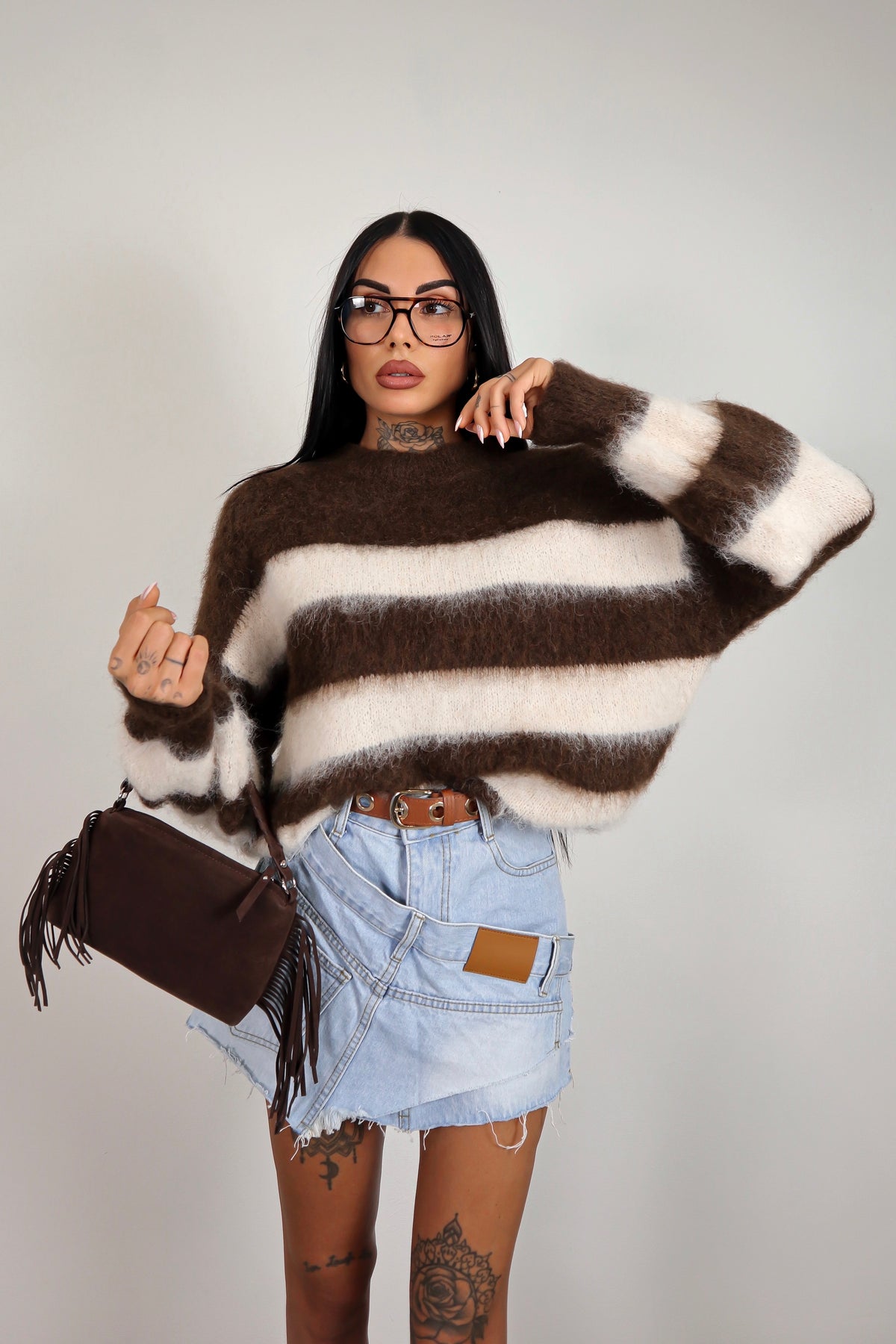 Maglione Wonka - Marrone