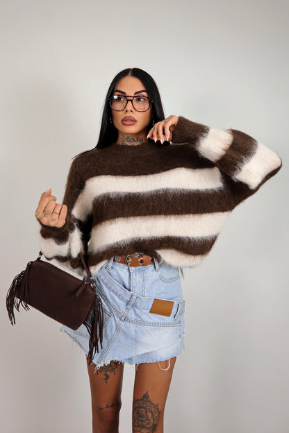 Maglione Wonka - Marrone