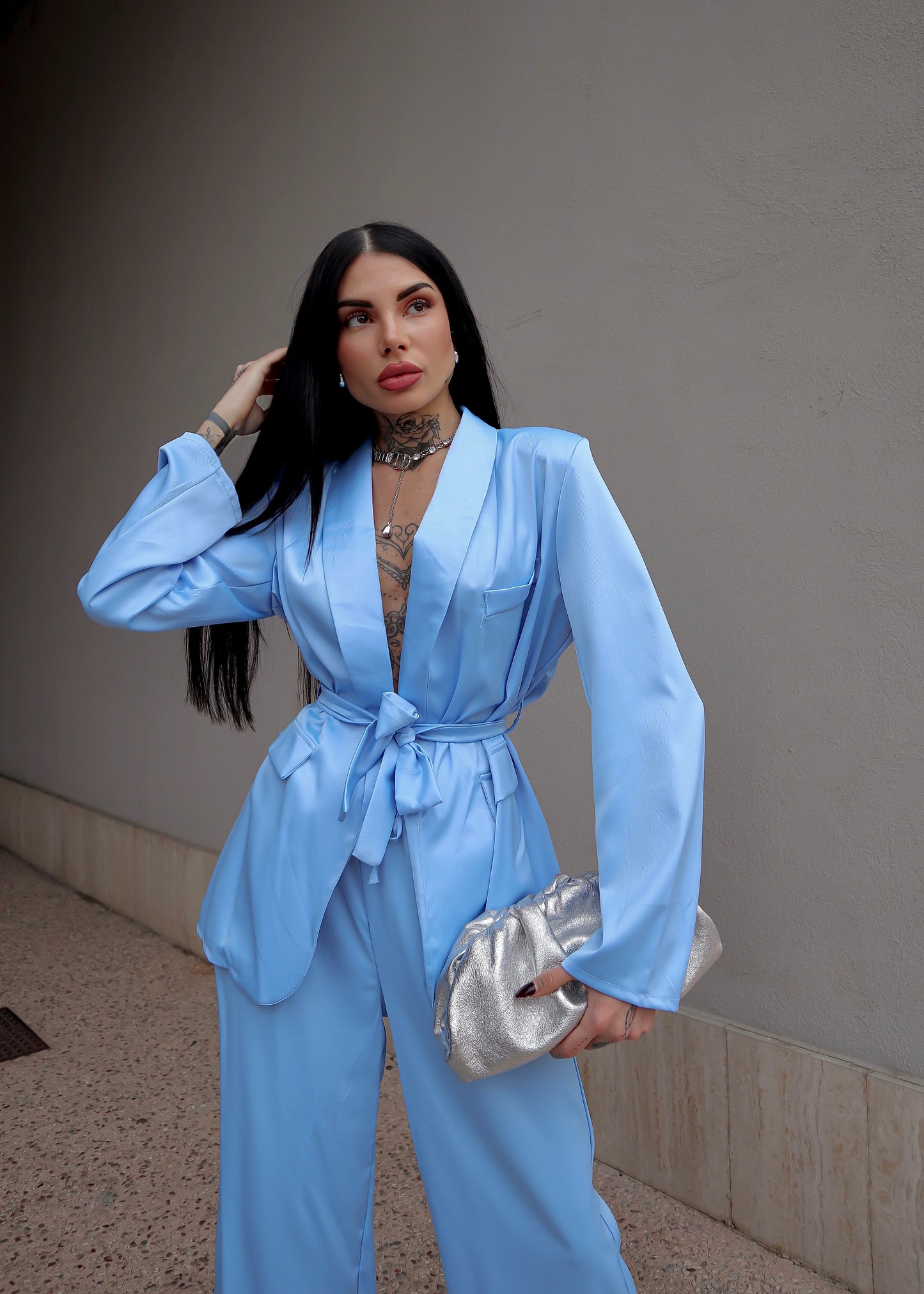 Tailleur Diva - Azzurro
