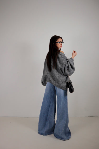 Set Cardigan Judy - Grigio