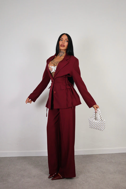 Tailleur Nadia - Bordeaux