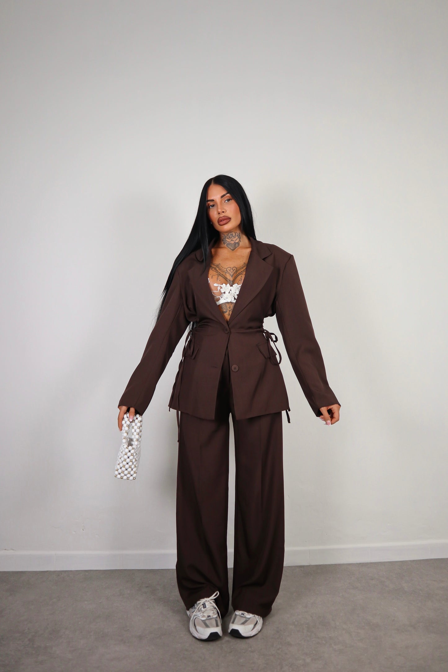Tailleur Nadia - Marrone