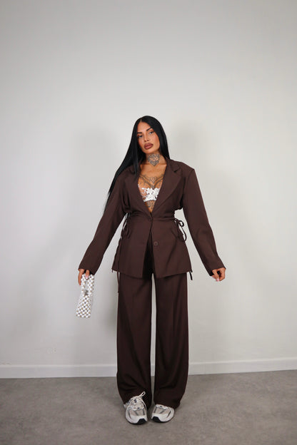 Tailleur Nadia - Marrone