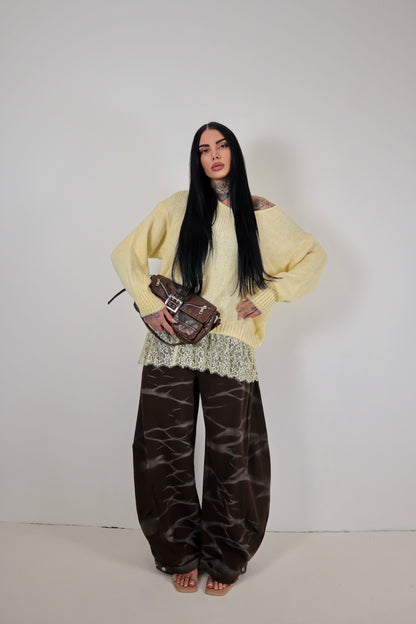 Maglione Polly - Giallo Pastello
