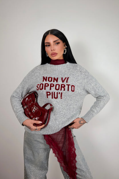 Maglione NVSP - Grigio