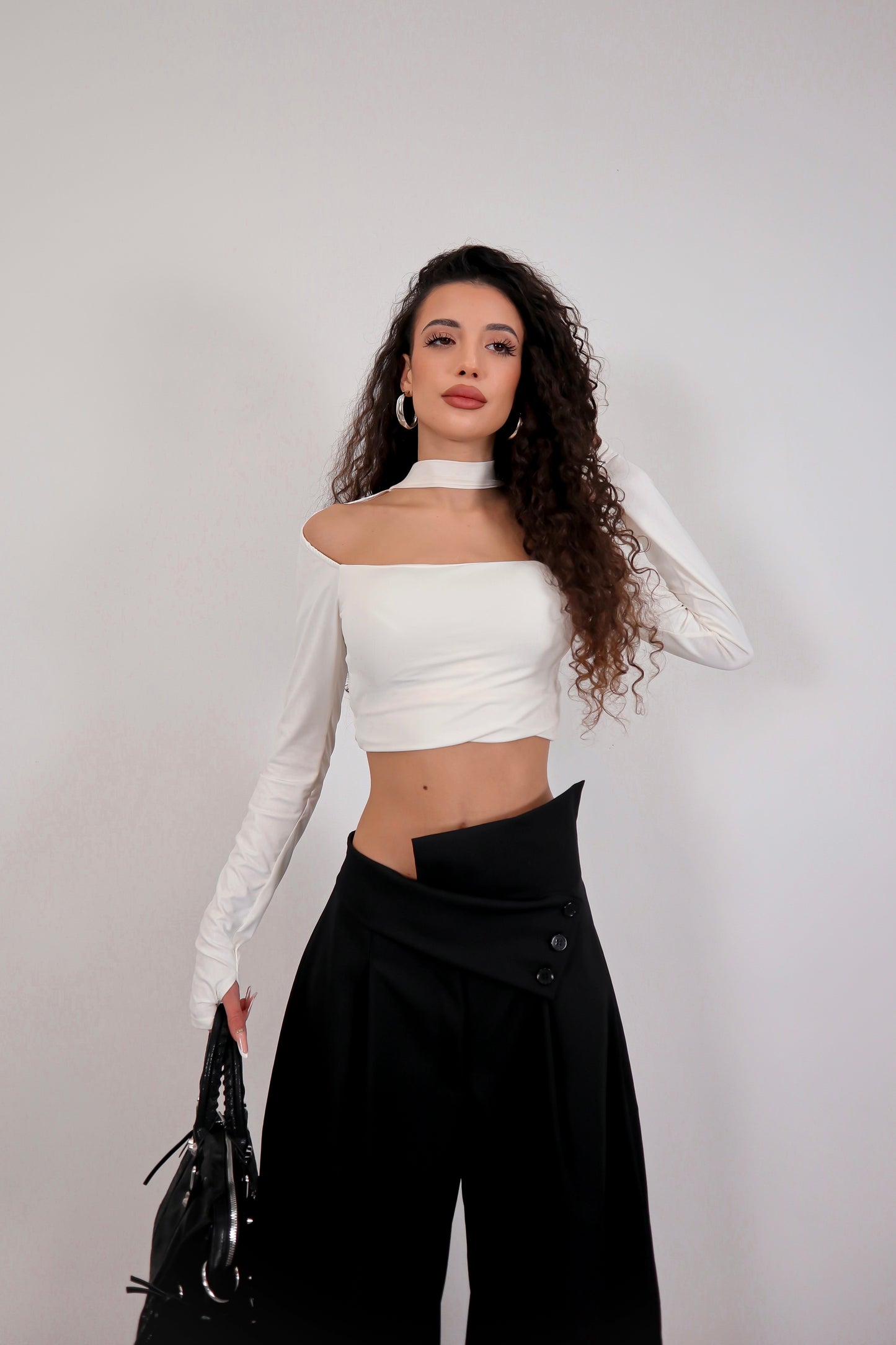 Pantalone Ermes - Nero