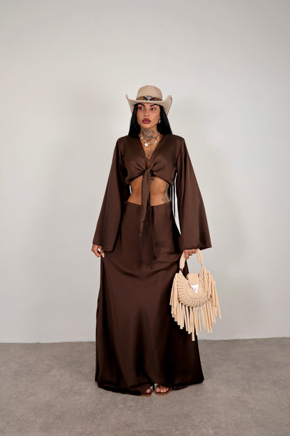 Completo Nadeen - Marrone