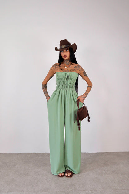 Tuta intera Alessia - Verde mela