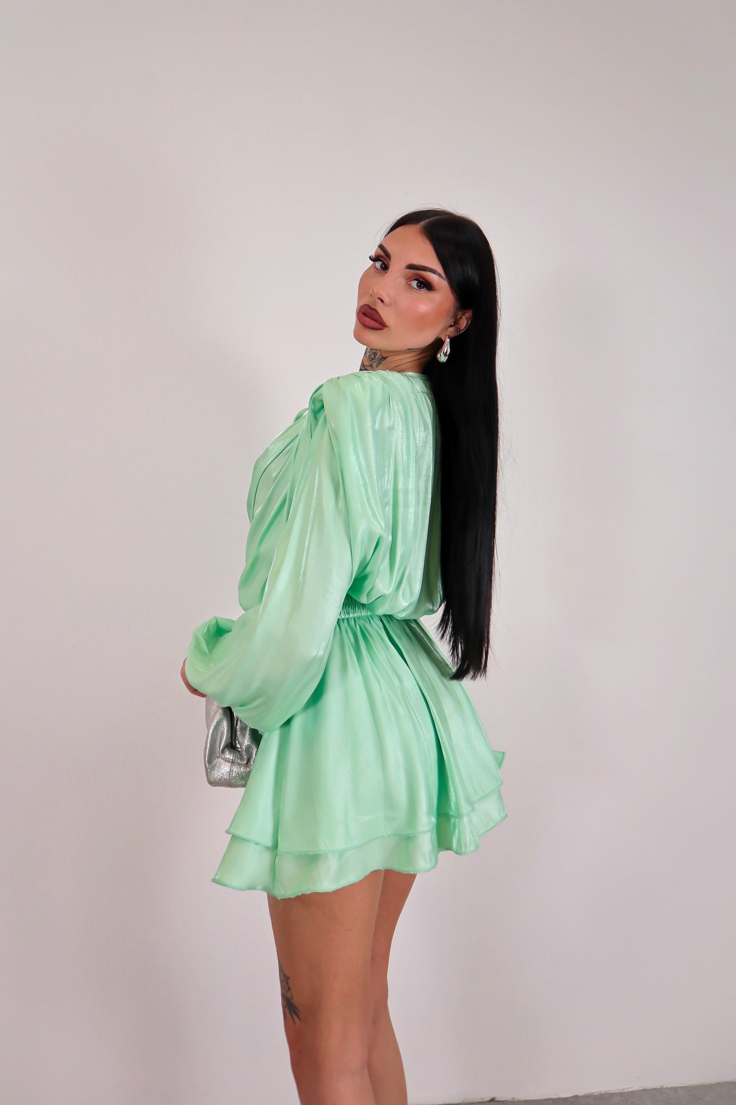 Abito Eterea - Verde fluo