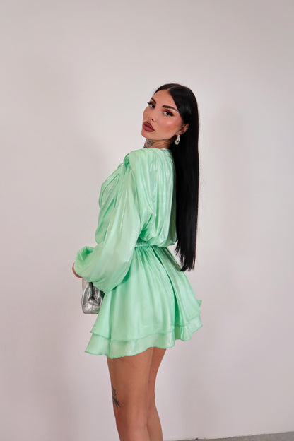 Abito Eterea - Verde fluo