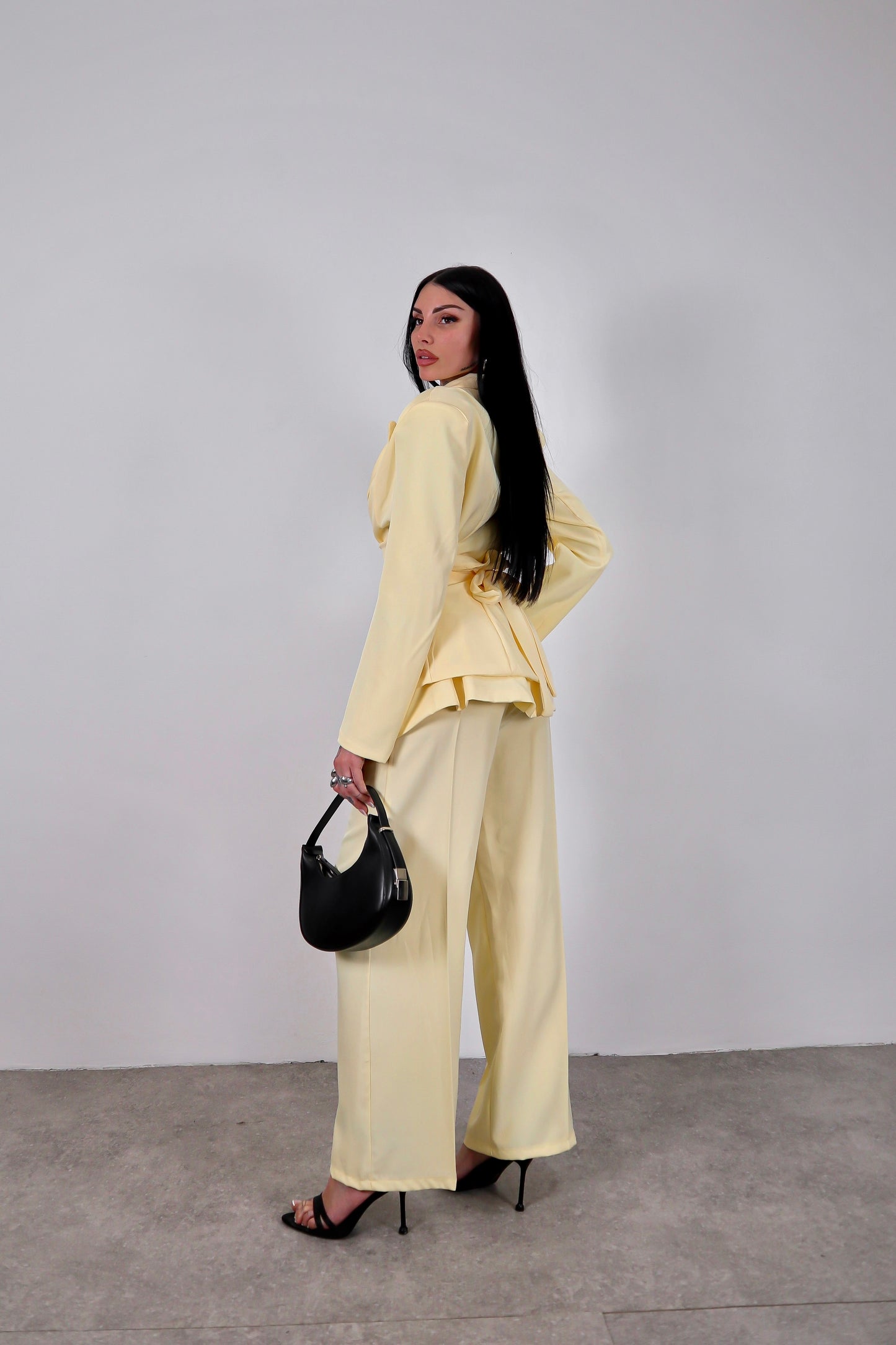 Tailleur Corsetto - Giallo pastello