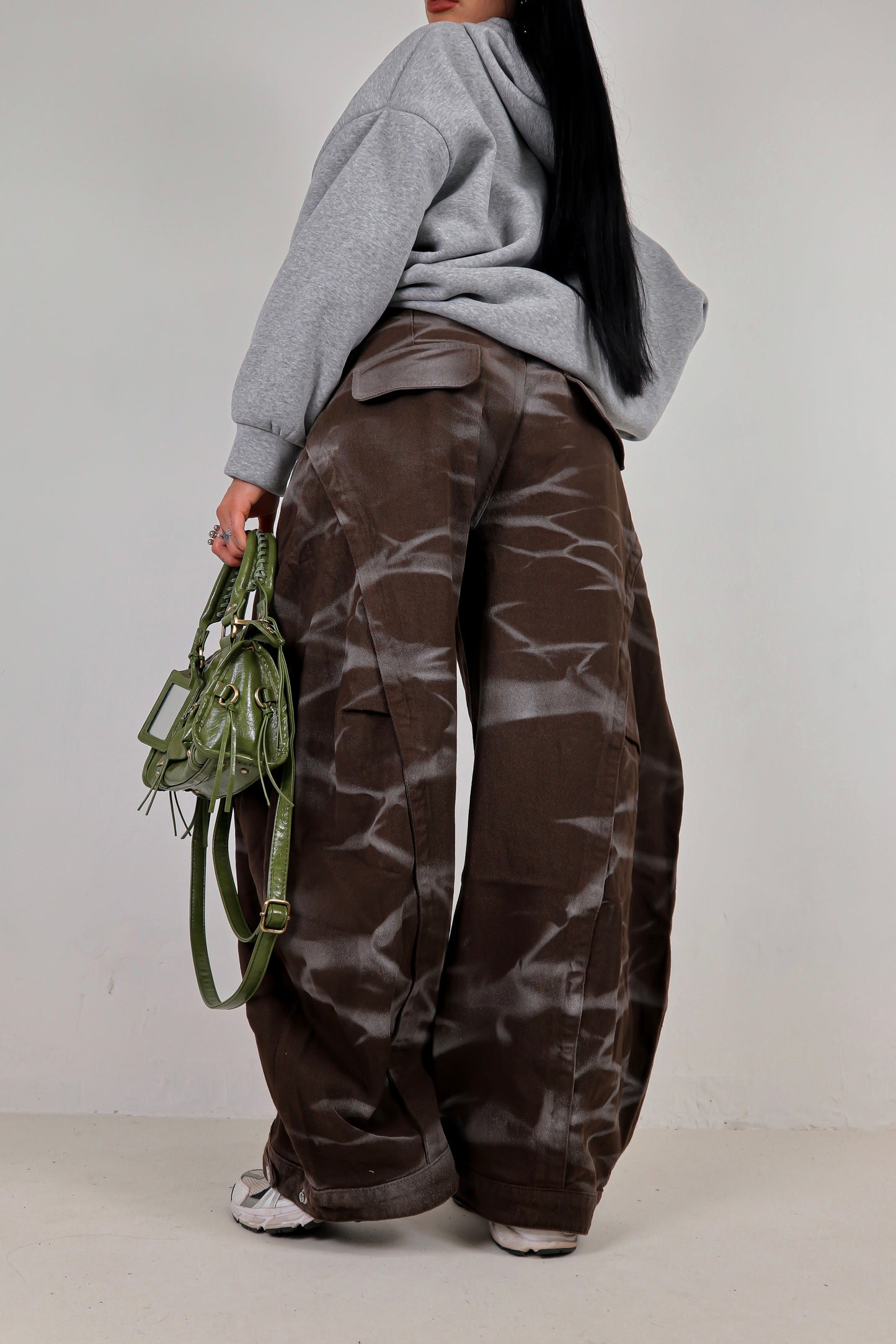 Jeans Balloon Eleadora - Marrone