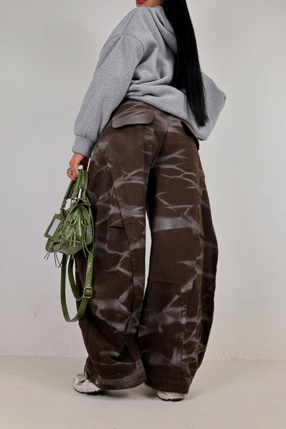 Jeans Balloon Eleadora - Marrone