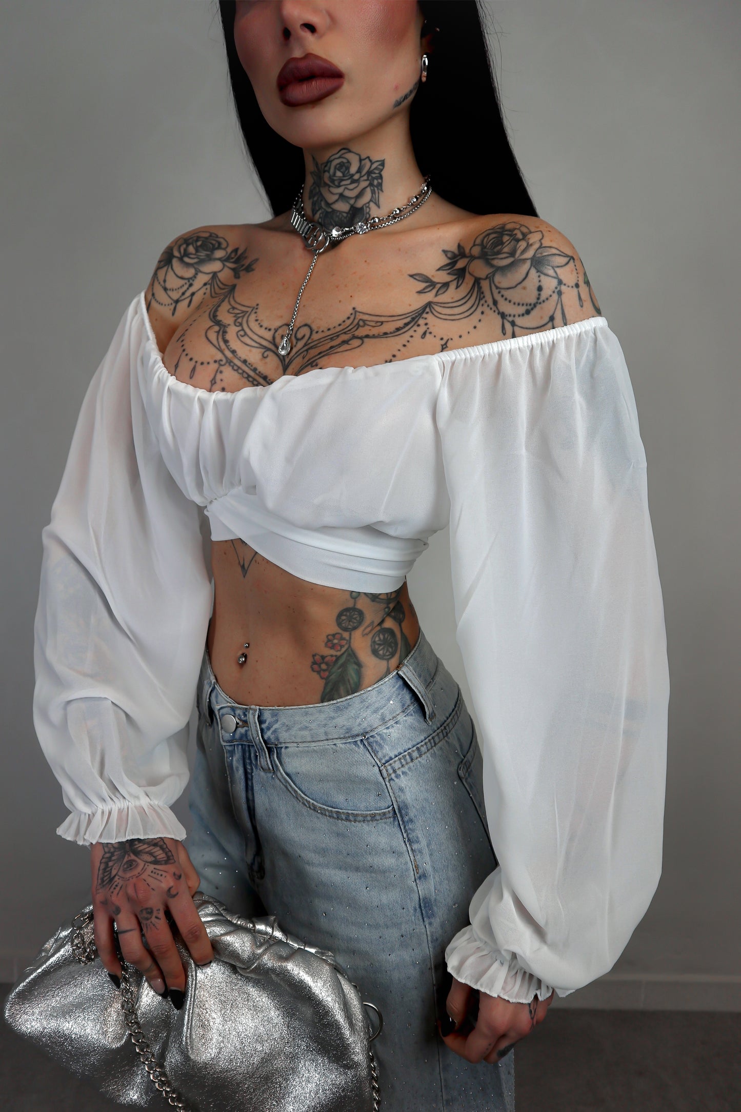 Crop Top Wonder - Bianco