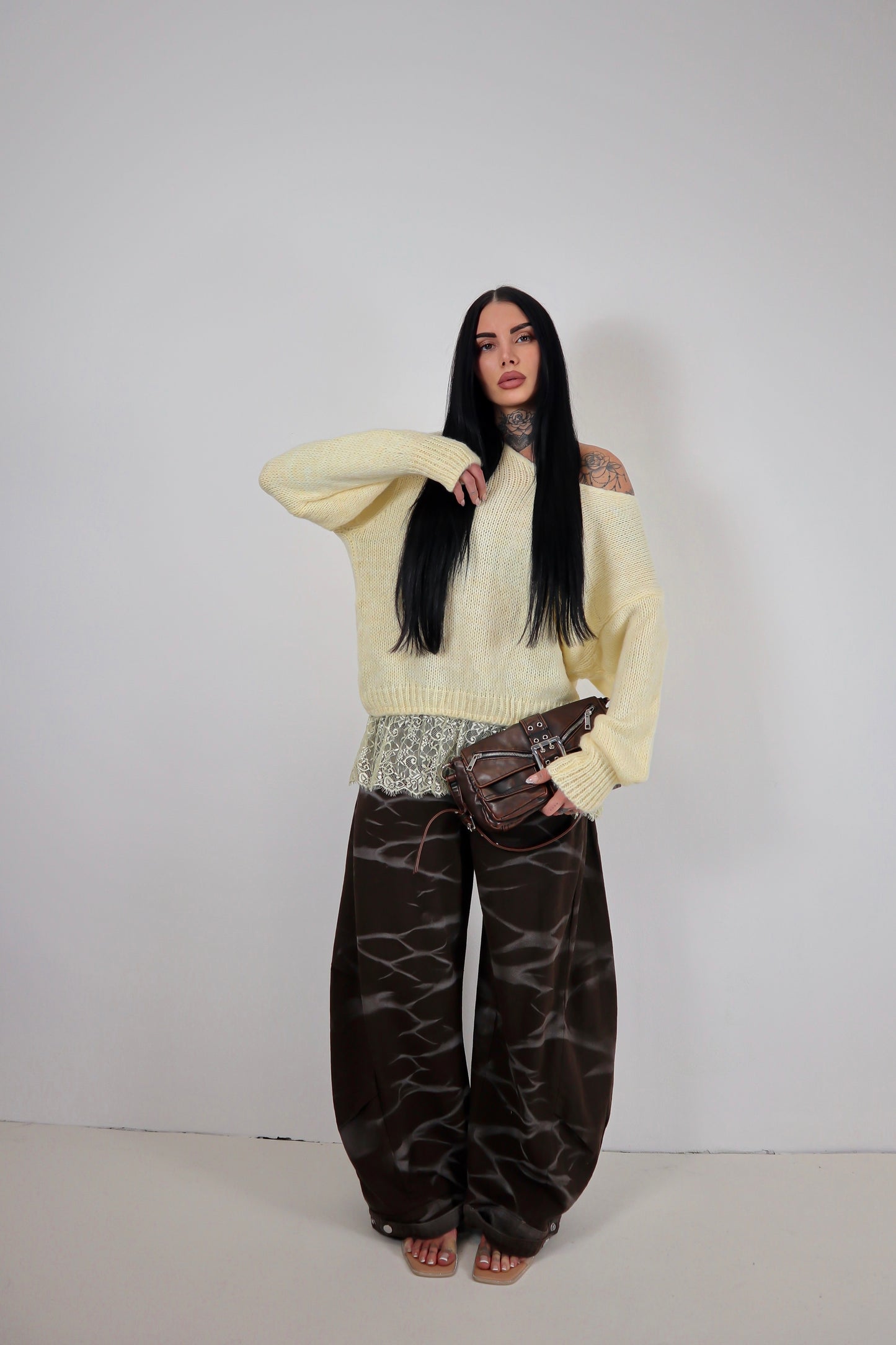 Maglione Polly - Giallo Pastello
