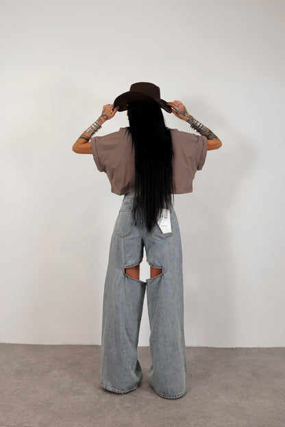 Jeans cut out Bryanna