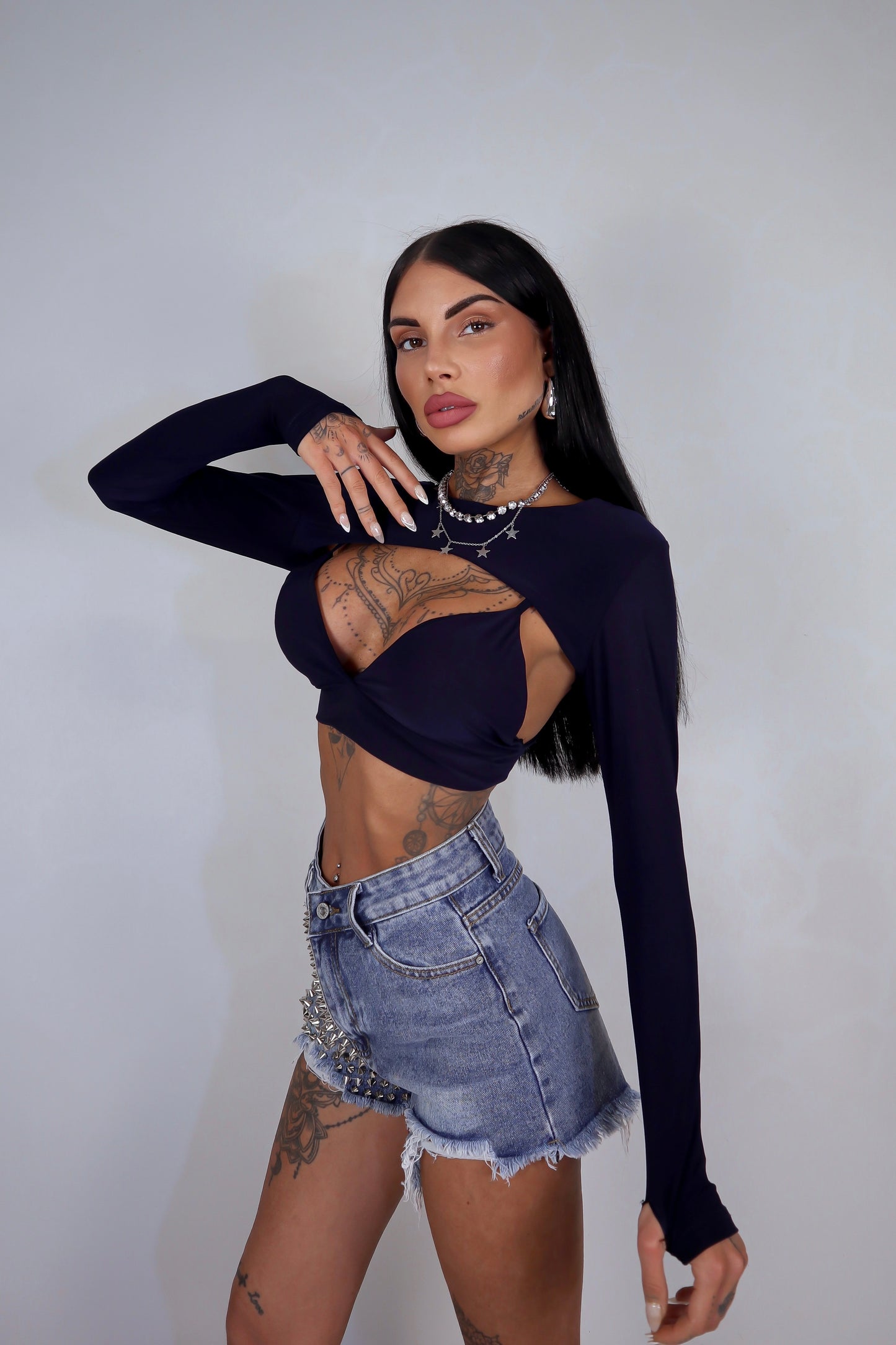 Top Slay - Blu navy