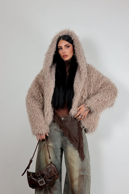 Pelliccia Mongolia - Beige