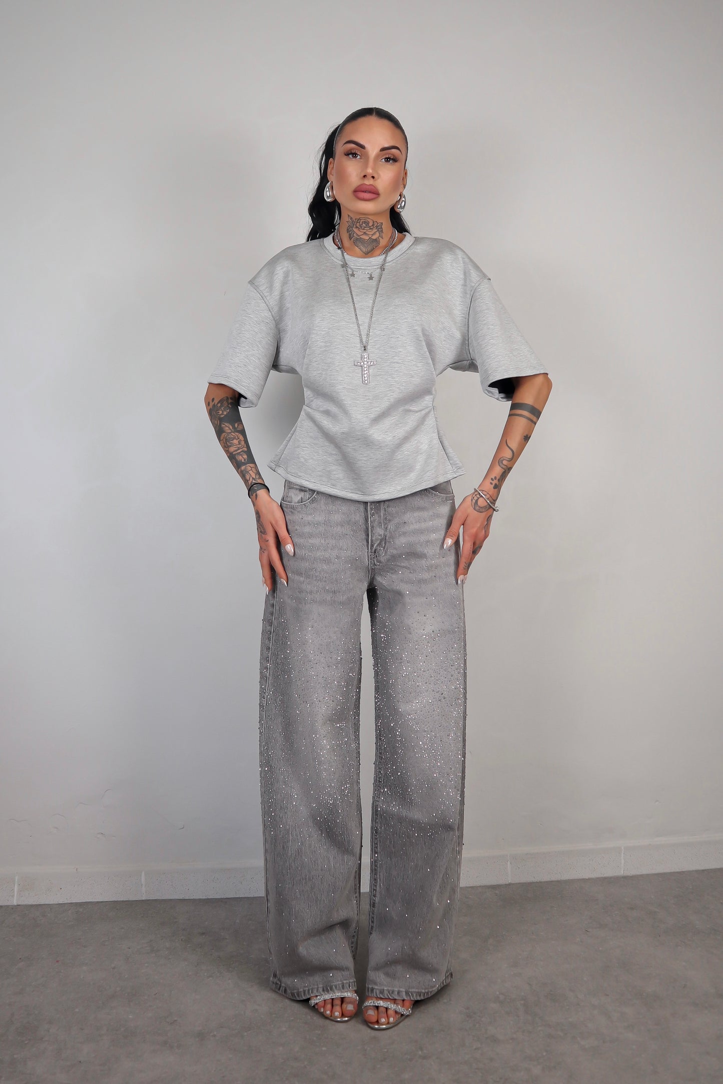 Maglia Punto Vita - Grigio