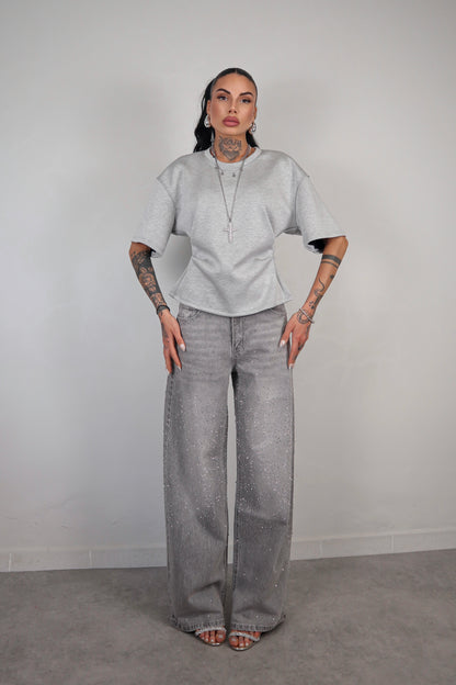 Maglia Punto Vita - Grigio