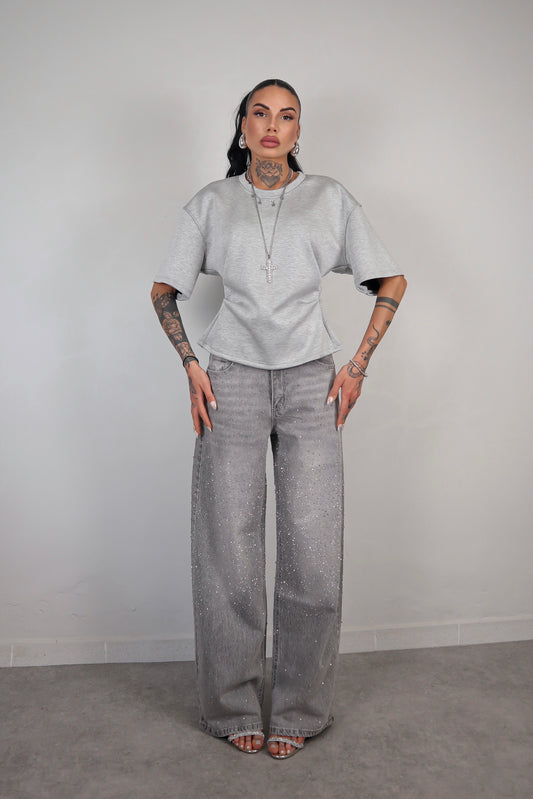 Maglia Punto Vita - Grigio