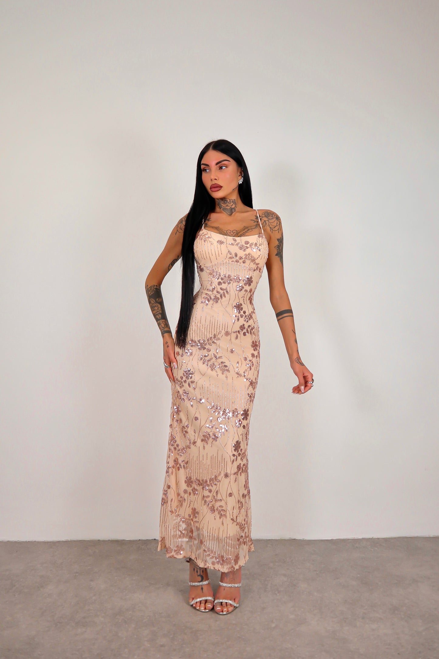 Abito Adeline - Champagne